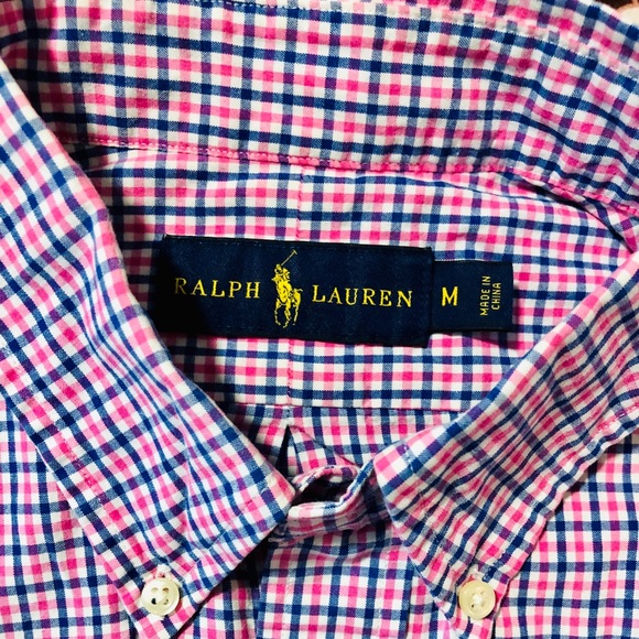 Ralph Lauren shirt M size with checks - Picture 2 of 4